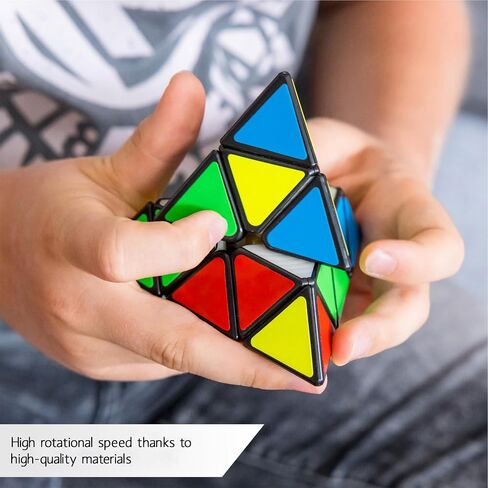 CUBIDI® Original Magic Cube 4x4 - Challenging Brain Teaser Fidget Toy for Beginners and Advanced Players - Fast Speed Cube Optimized for Smooth Spinning in Saudi Arabia