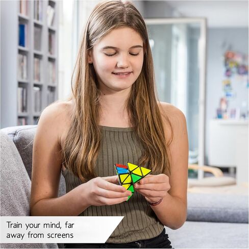 CUBIDI® Original Magic Cube 4x4 - Challenging Brain Teaser Fidget Toy for Beginners and Advanced Players - Fast Speed Cube Optimized for Smooth Spinning in Saudi Arabia