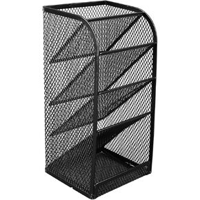 MESH DESK Organizer PEN حامل القلم ، 5 طبقات صغيرة منظم قرطاسية سطح المكتب لمكتب سطح المكتب