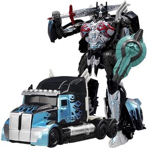 Premium Edition LeaderDark Hornet Warrior Action Figure, Suitable for Children Over 6 Years Old,13 Inch Black Wasp Manual Transformation Combat Car, Alloy Transformation Robot Toy in Saudi Arabia