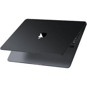 Compatible with MacBook Air 13.6 inch Case M4 M3 M2 2025-2022 [Like The Bare Device] Protective Hard Shell Matte Cover for MacBook Air 13 inch Case Model A3240 A3113 A2681-Obsidian Black