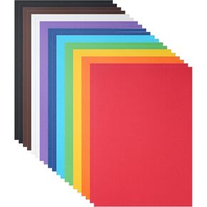 Likcut 8.27 "× 11.29" ورقة ملونة ورقة متوافقة ، وآلة قطع cricut ، 10 ألوان متنوعة حزمة ورق البطاقات المطبوعة على الوجهين لفنون DIY ، والبطاقة ، و Scrapbooking ، 20 ورقة