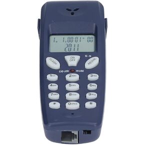 Cuifati Corded Phone, 16 Bit LCD Display Corded Telephone Wired Telephone with Redial Pause Function with , DTMF Caller ID for Home Office