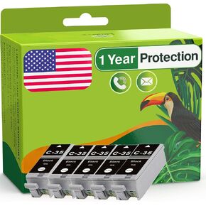 Limeink Compatible Ink Cartridges Replacement for Canon PGI-35 Compatible Ink Cartridges Set Use for Canon PIXMA iP100 PIXMA iP110 Series Printers 1509b002 1511B002 Pack (5 Black)