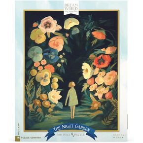 New York Puzzle Company - Dream World The Night Garden - 500 Piece Jigsaw Puzzle for Adults by Emily Winfield Martin