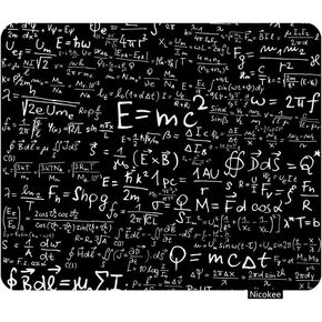 ألعاب فأر PAD Formula Blackboard Physical Equations and Formulas Physics نظرية الرياضيات غير المنقوش من لوحة الفأر المطاطية لأجهزة الكمبيوتر ، الكمبيوتر المحمول ، Office Rectangle Mousepad 9.5 بوصة × 7.9 بوصة