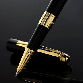 Ballpoint Pens - قلم إعادة ملء الحبر الأسود ، أفضل مجموعة هدايا أقلام ، أقلام للمدرسة ، أقلام المكاتب ، القلم المهني ، أقلام النخبة ، قلم توقيع ، أقلام لطيفة ، قلم 0.5 ملم