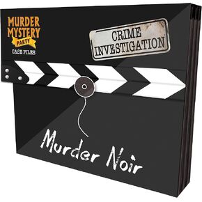 Murder Mystery Party Case Files: Murder Noir for 1 or More Players Ages 14 and Up