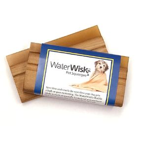 WaterWisk Pet Squeegee/Bathing/Remove Soap and Water on Long and Short Coated Dogs/Coat Dryer