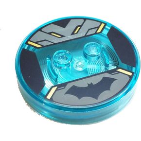 Lego Parts: Dimensions Toy Tag 4 x 4 x 2/3 with 2 Studs for Batman #1