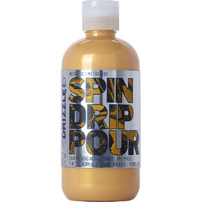 FolkArt, Cloud 9 17.6 fl oz High Gloss Finish, 50381 Drizzle Premium Pre-Mixed Acrylic Fluid Pouring Paint in Assorted Colors, Perfect for Indoor and Outdoor Arts and Crafts Projects