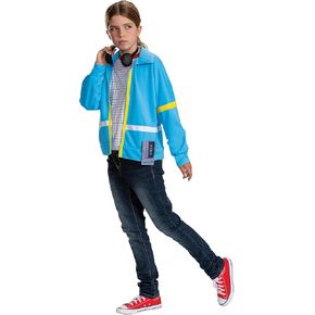 Disguise Tweens Max Mayfield Costume, Official Stranger Things Costume Jacket With Faux Headphones Accessory