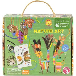 Tiger Tribe: Nature Art Set, Activity Set for Kids and Family, Incl. Supplies to Turn Natural Found Treasures Into Art Projects, Craft Activity