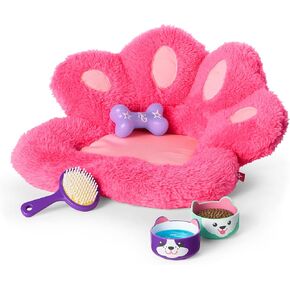 American Girl, Summer McKinny Girl of The Year 2025 Dog Accessories for 18-inch Doll Pets, with a Dog Bed, Dog Toy, pet Brush, and Bowls, Ages 6+