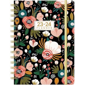 Planner 2023-2024-2023-2024 مخطط شهري أسبوعي من يوليو 2023 إلى يونيو 2024 ، 6.4 '' x 8.5 'المخطط الأكاديمي 2023-2024 مع ورق سميك وجيب وعلامات تبويب in Kuwait