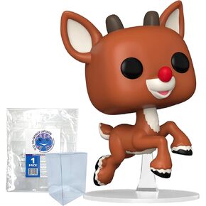 Blue Salamander Emporium Protective Case Bundle – Includes Rudolph (Flying) #1568 Vinyl Figure