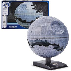 4D Build Star Wars Dealuxe Death Star II Cardstock 3D Model Kit و Star Wars Gifts و Star Wars Toys و Star Wars Compans و Comples & Teens 12+
