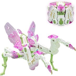 52TOYS BEASTBOX BB-37LO Lotus Deformation Toys Action Figure, Converting Toys in Mecha and Cube, Perfect Birthday Party Gift for Teens and Adults, Based on Mantis
