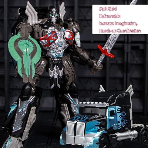 Premium Edition Leaderdark Hornet Warrior Action Figure ، مناسبة للأطفال الذين تزيد أعمارهم عن 6 سنوات ، و 13 بوصة دبور الدبابير القتالي التحول ، لعبة Robot Robot in Kuwait