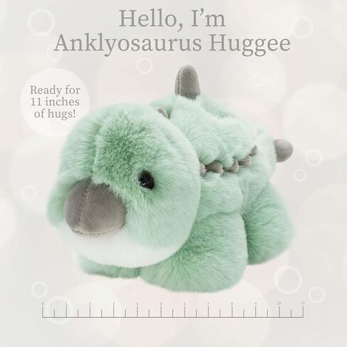 World’s Softest Small Baby Ankylosaurus Stuffed Animal for Baby, Toddler, Kids- Dinosaur Toy- Soft, Huggable Stuffed Ankylosaurus- Adorable Toy Made from Kid-Friendly, Quality Materials in Saudi Arabia