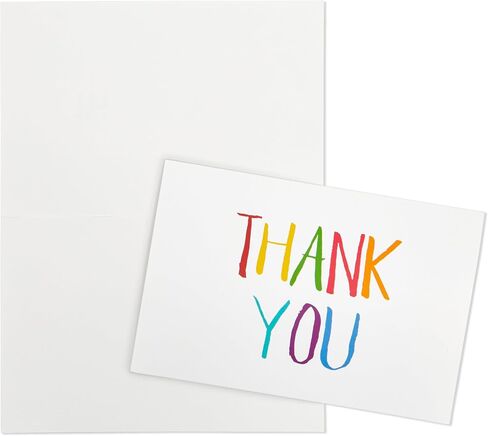 Juvale 48 Pack 4x6-inch Bulk Thank You Cards with Envelopes - Appreciation Gift Note for Teachers and Kids (6 Assorted Designs) in Saudi Arabia