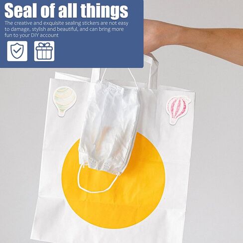 5 صناديق قصاصات القصاصات ملصقات تعيين ملصقات بالون الهواء الساخن ملصقات الكرتون شارات مزخرفة للماء للاصطدامات DIY Crafts Album in Kuwait