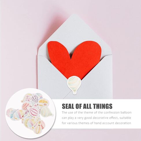 5 صناديق قصاصات القصاصات ملصقات تعيين ملصقات بالون الهواء الساخن ملصقات الكرتون شارات مزخرفة للماء للاصطدامات DIY Crafts Album in Kuwait