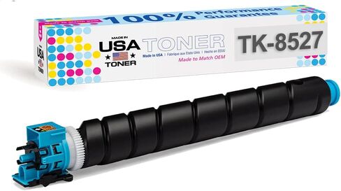 MADE IN USA TONER Compatible Replacement for use in Kyocera TASKalfa 3552ci, 3553ci, 4052ci, Copystar CS3552ci, CS3553ci, CS4052ci, CS4053ci, TK-8527, TK-8529 (Cyan, Magenta, Yellow, Black, 4 Pack) in Kuwait