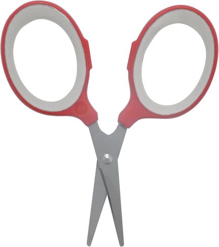 Westcott 55875 Craft Scissors Set, Scissors For Office, Home and Classroom, 8-Inch / 5-Inch / 3-Inch, Red/Gray, 3 Pack in Kuwait