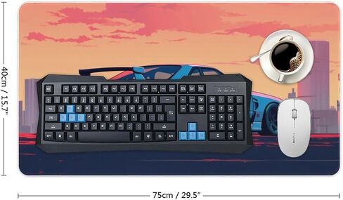 JDM Car Desk Mats on Top of Desks Pad Japanese Large Mouse Pads Gaming Cool R34 JDM Car Japanese Anime Big Mousepad for Desktop Keyboard Computer Mat 30x60cm in Saudi Arabia