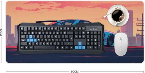 JDM Car Desk Mats on Top of Desks Pad Japanese Large Mouse Pads Gaming Cool R34 JDM Car Japanese Anime Big Mousepad for Desktop Keyboard Computer Mat 30x60cm in Kuwait