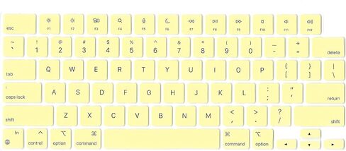 Se7enline Compatible with 2021-2024 MacBook Pro 14 inch Case Hard Shell Laptop Cover for 14-inch MacBook Pro Model A2442 A2779 A2918 A2992 A3112 A3401 M4 M3 M2 M1&Keyboard Skin,Mellow Yellow in Saudi Arabia
