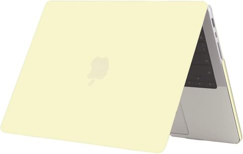Se7enline Compatible with 2021-2024 MacBook Pro 14 inch Case Hard Shell Laptop Cover for 14-inch MacBook Pro Model A2442 A2779 A2918 A2992 A3112 A3401 M4 M3 M2 M1&Keyboard Skin,Mellow Yellow in Saudi Arabia
