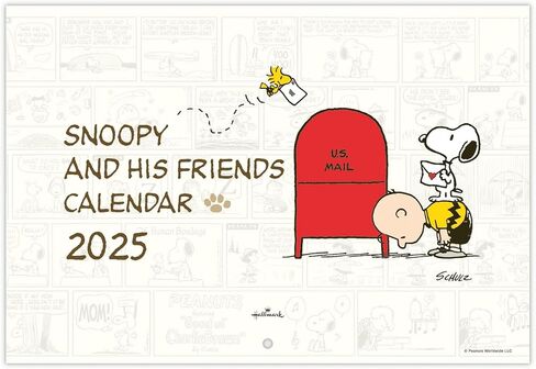 Hallmark Snoopy 2025 Calendar Tabletop 834-807 in Saudi Arabia