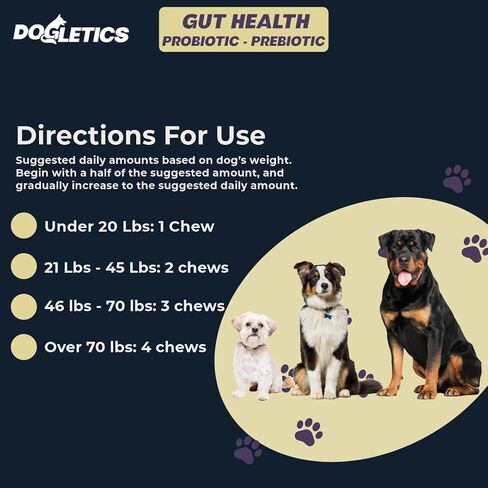 Calm & Relax Soft Chew Supplements for Dogs - Reduce Stress & Anxiety, Behavioral Support, Promote Rest & Relaxation for Active Dogs in Saudi Arabia