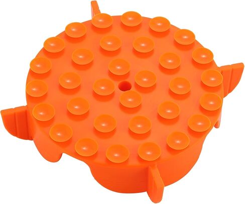Slow Feeder Insert,Dog Bolw Slow Down Eating Cutable Slow Feeder Silicon Rubber Insert for Dog Bowl for Dog/Cat/Puppy (Small, Orange) in Saudi Arabia