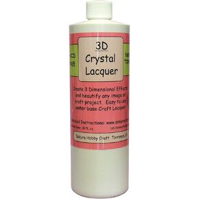 Sakura Hobby Craft 3D Crystal Lacquer Refill, 18-Ounce