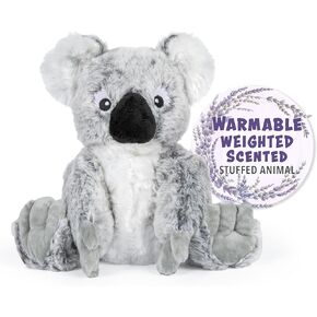 Warm Pals - Cuddly Koala - 1.5lbs - Cozy Microwavable Lavender Scented Plush Toys - Heated Stuffed Animal - Heatable Coolable Bedtime Comfort Plushie