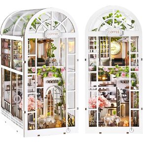 TOYQI Book Nook Kit, DIY Miniature Dollhouse Kit for Adults and Teens in Saudi Arabia