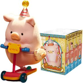 Lulu The Piggy Celebration Series 1PC Cute Pig Blind Box Figures Collectible Toys Kawaii Birthday Gifts