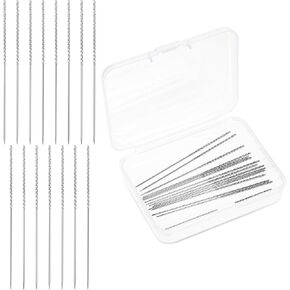 15 Pcs Sewing Needles Needle Repair Knits and Woven Tool 2.36 x 0.03 Inch Repair Sewing Tool Leather Craft Sewing Stitching Needle Snag Repair Tool for Woven Knitted Cloth Garments Drapes