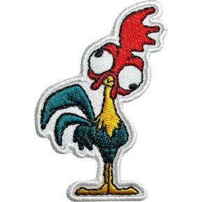 Heihei Iron On Patches Iron on Patch for Clothing Embroidered Applique Patch Badge Sew On Emblem DIY Craft