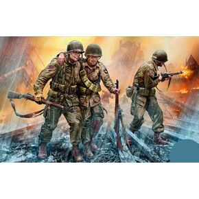Master Box 35219 1/35 US Paratroopers, 1944 WW II Scale Plastic Model kit