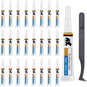 25Pcs Aquarium Glue - Safe and Quick-Drying Aquascape Reef Glue for Mosses and Plants