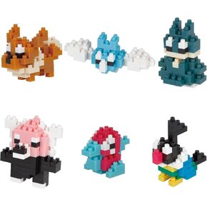 nanoblock - Pokémon - Type Normal Set 1 (Blind Box Complete Set), mininano Series Building Kit
