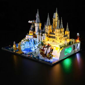 YEABRICKS LED Light for Lego-76419 Harry Potter Hogwarts Castle and Grounds Building Blocks Model (Lego Set NOT Included)
