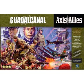 Renegade Game Studios Axis & Allies: Guadalcanal Strategy Board Game for 2 Players | Ages 12+ | 120-80 Min