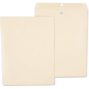 Staples 122150 Clasp Extra-Heavyweight Envelopes 12-Inch X 15-1/2-Inch Manila 100/Bx
