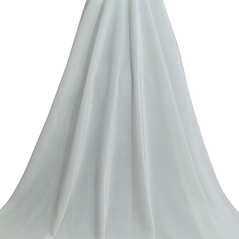 Stretch Velvet Fabric by The Yard Soft for Sewing, Costume, Upholstery, Crafting Projects(Ivory,2 Yard) in Saudi Arabia