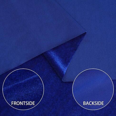 Stretch Velvet Fabric by The Yard Soft for Sewing, Costume, Upholstery, Crafting Projects(Ivory,2 Yard) in Saudi Arabia